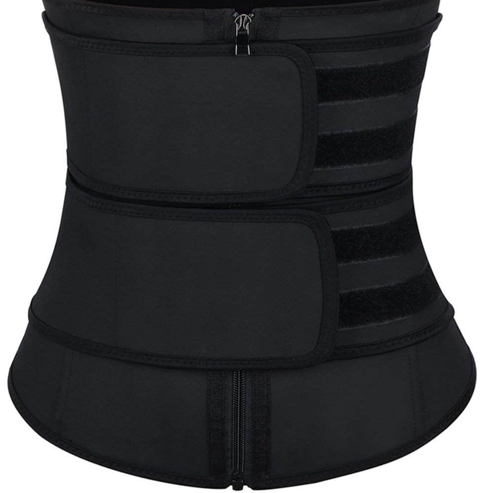 Double (Removal) Belt Waist Trainer Latex